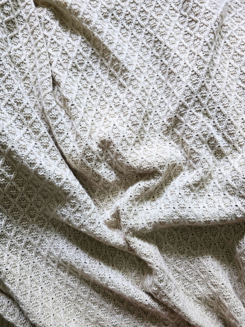 prAna Diamond Weave Sweater Duster Shawl Wrap Wool Blend Size Small Loungewear - Picture 6 of 8